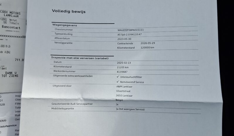 
								Audi A5 Sportback S Line 2.0 TFSI 190pk Belgisch Historiek full									